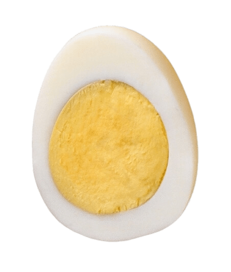 Hard Boiled Egg Cut In Half