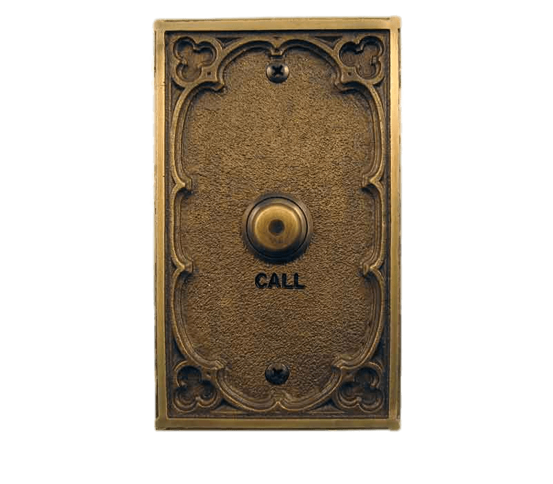 Vintage Elevator Call Button