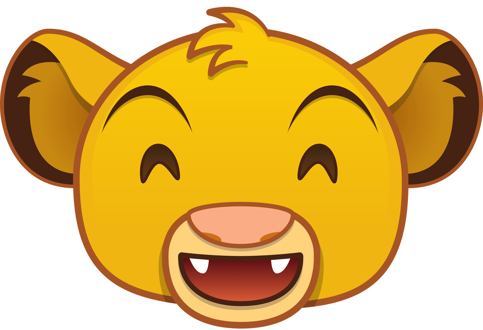 Lion King Grin Emoji