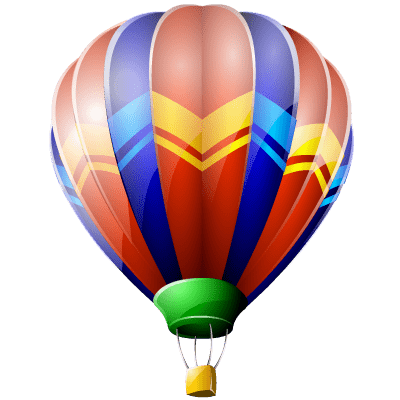 Hot Air Balloon Drawing