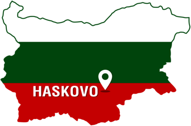 Haskovo on map