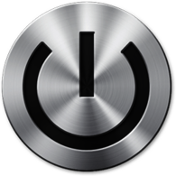 Metallic Power Button