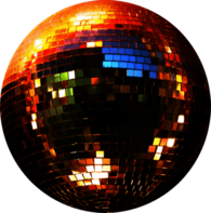 Copper Gold Disco Ball