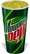 Mountain Dew In Paper Cup