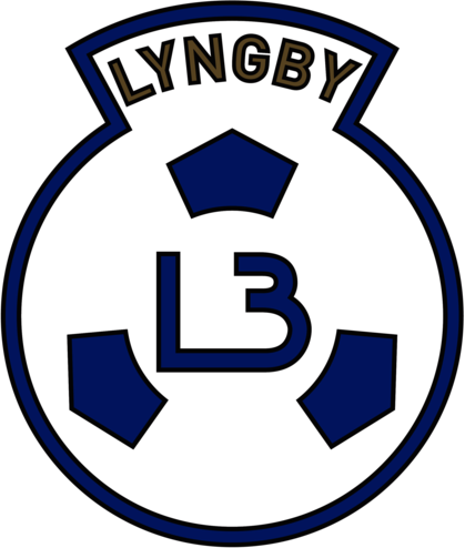 BK Lyngby Copenhagen (early 1980's logo)