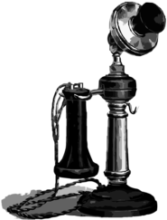 Vintage Phone Illustration