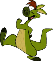 Bongo the Kangaroo Marching