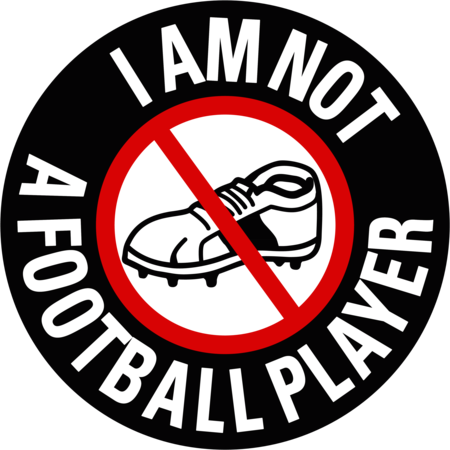 I am not a football player