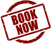 Round Red Book Now Button