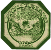 Hot Springs National Park Vintage
