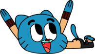 Gumball Lying Down