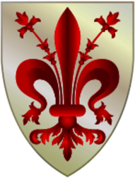 Coat Of Arms Of Florence Fleur De Lis