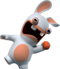 Rabbid Holding Egg