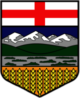 Shield Of Arms Of Alberta