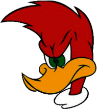 Woody Woodpecker Angry