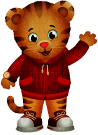 Daniel Tiger Waving