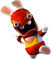 Rabbid Orange Hero Outfit