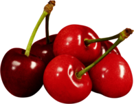 Group Of Cherries