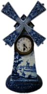 Delft Windmill Clock