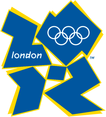 London 2012 Logo - Blue