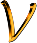 Capital Letter V