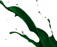 Green Paint Splatter