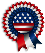 Happy Fourth Of July Ribbon