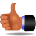Cartoon Thumb Up