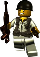 Lego US Soldier