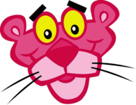 Pink Panther Face