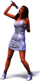 The Sims Singing Girl