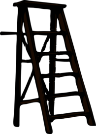 Wood Ladder Illustration