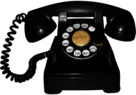 Old Bakelite Phone