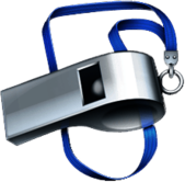 Whistle on Blue String