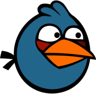 Angry Bird Blue