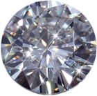 Round White Diamond
