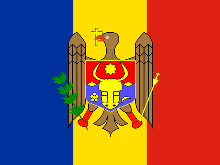 Flag of Republic of Moldova