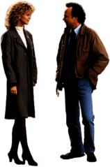 Meg Ryan and Billy Crystal in When Harry Met Sally