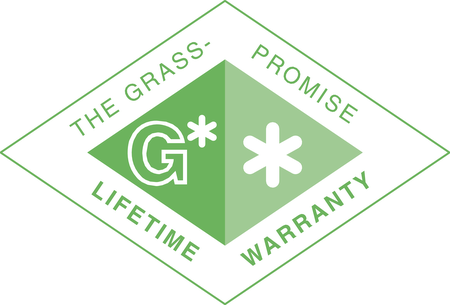 Grass Promise Lifetime Warranty
