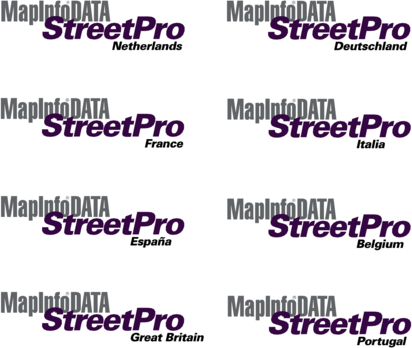 MapInfo Data StreetPro