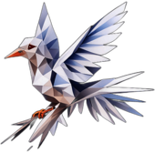 Tribal Art Of A Dove, Ethnic Patterns, With A Traditional Olive Twig., In The Style Of A Cartoon Animation Character - Full Body, Single View, No Shadow