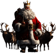 Santa Claus King of the North Pole