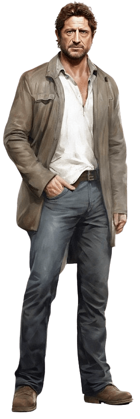 Gerard Butler full body