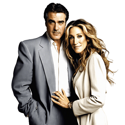Sarah Jessica Parker and Chris Noth in Sex and the City