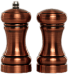 Copper Effect Salt and Pepper Shaker