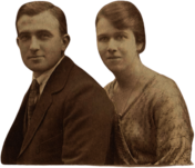 Husband And Wife Vintage Photo