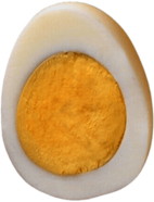 Hard Boiled Egg Cut In Half