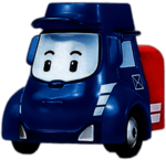 Robocar Poli Character Poly the Postcar