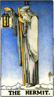 Tarot Card the Hermit