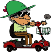 The Loud House Character Scoots on Her Scooter